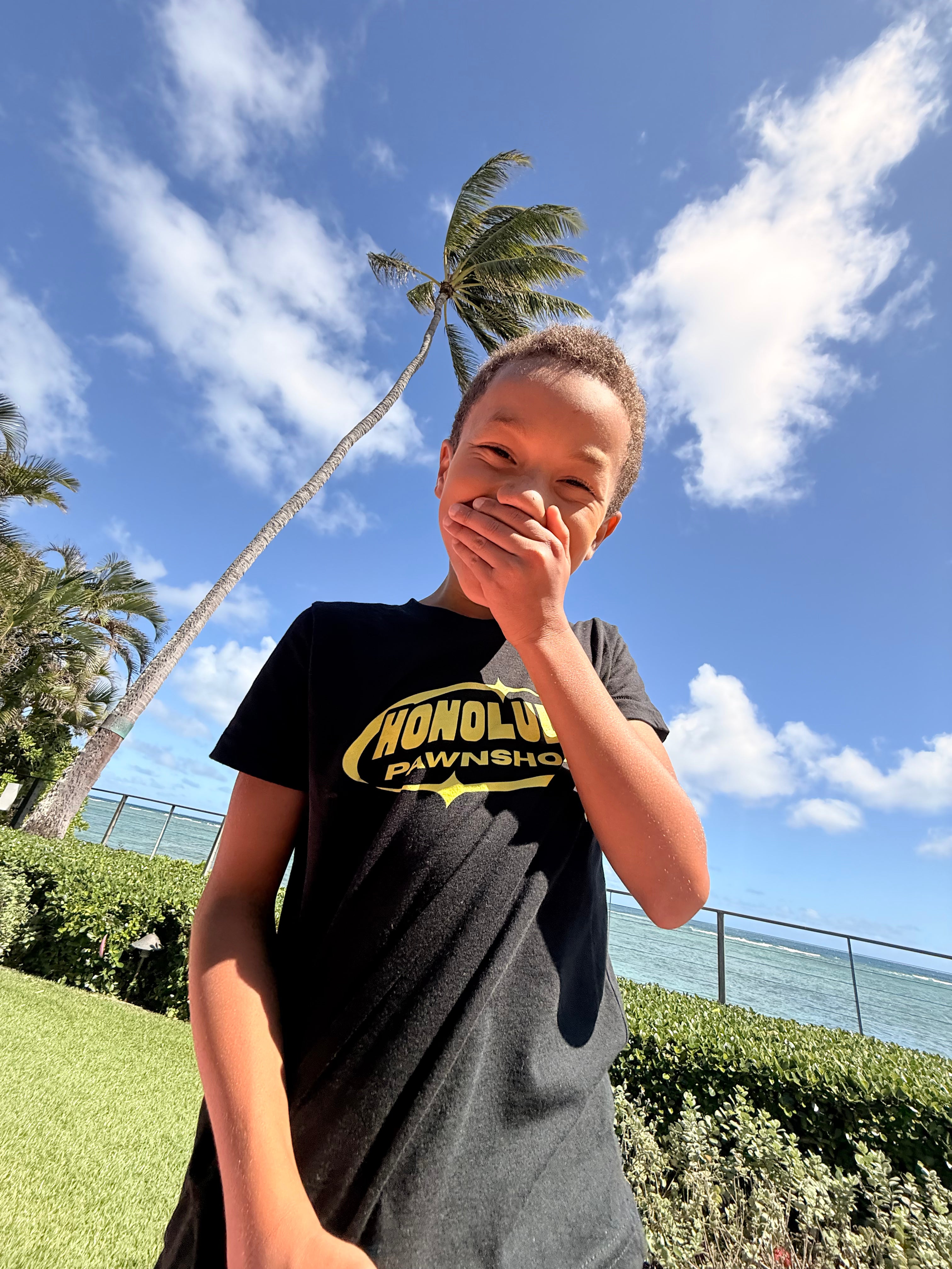 Hero Kids Tee In Black