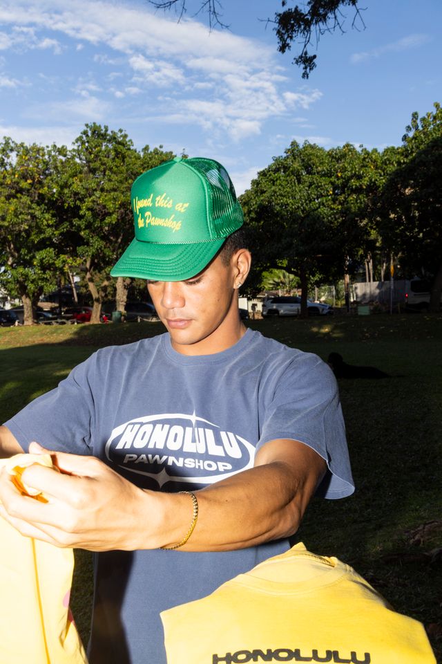 Found At The Pawnshop Trucker In Green