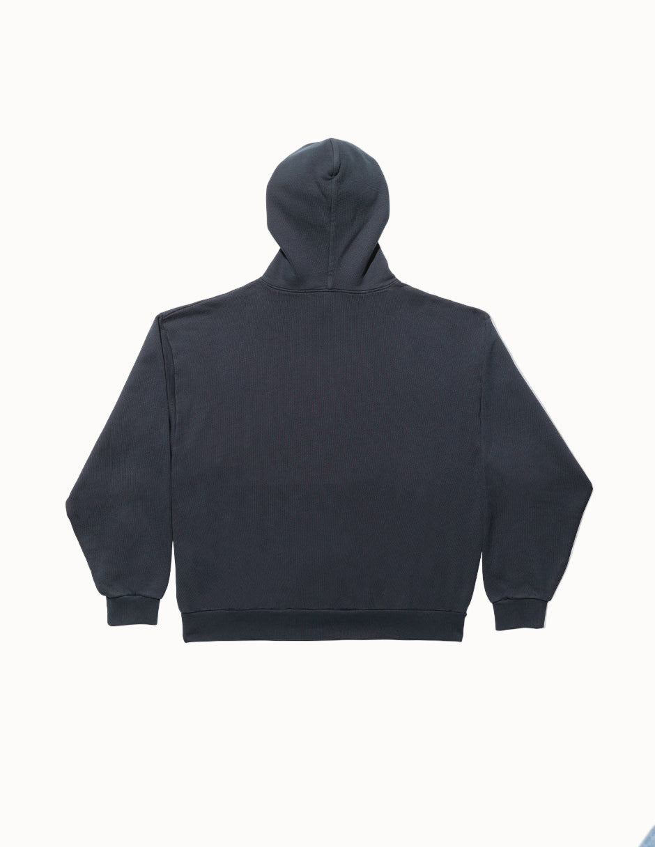 Hero Chrome Pullover Hoodie in Black