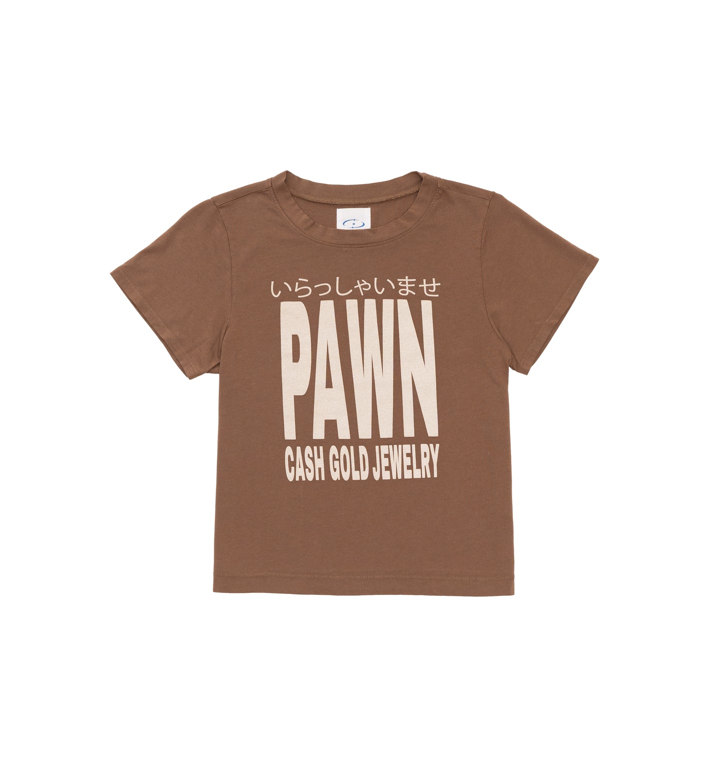 Hiragana CGJ Lady Tee in Brown