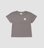 Full Heart Lady Tee in Gray
