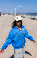 Boardwalk Zip Up In Blue Hawaii