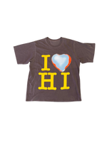 I heart HI/NY Box Tee In Potting Soil