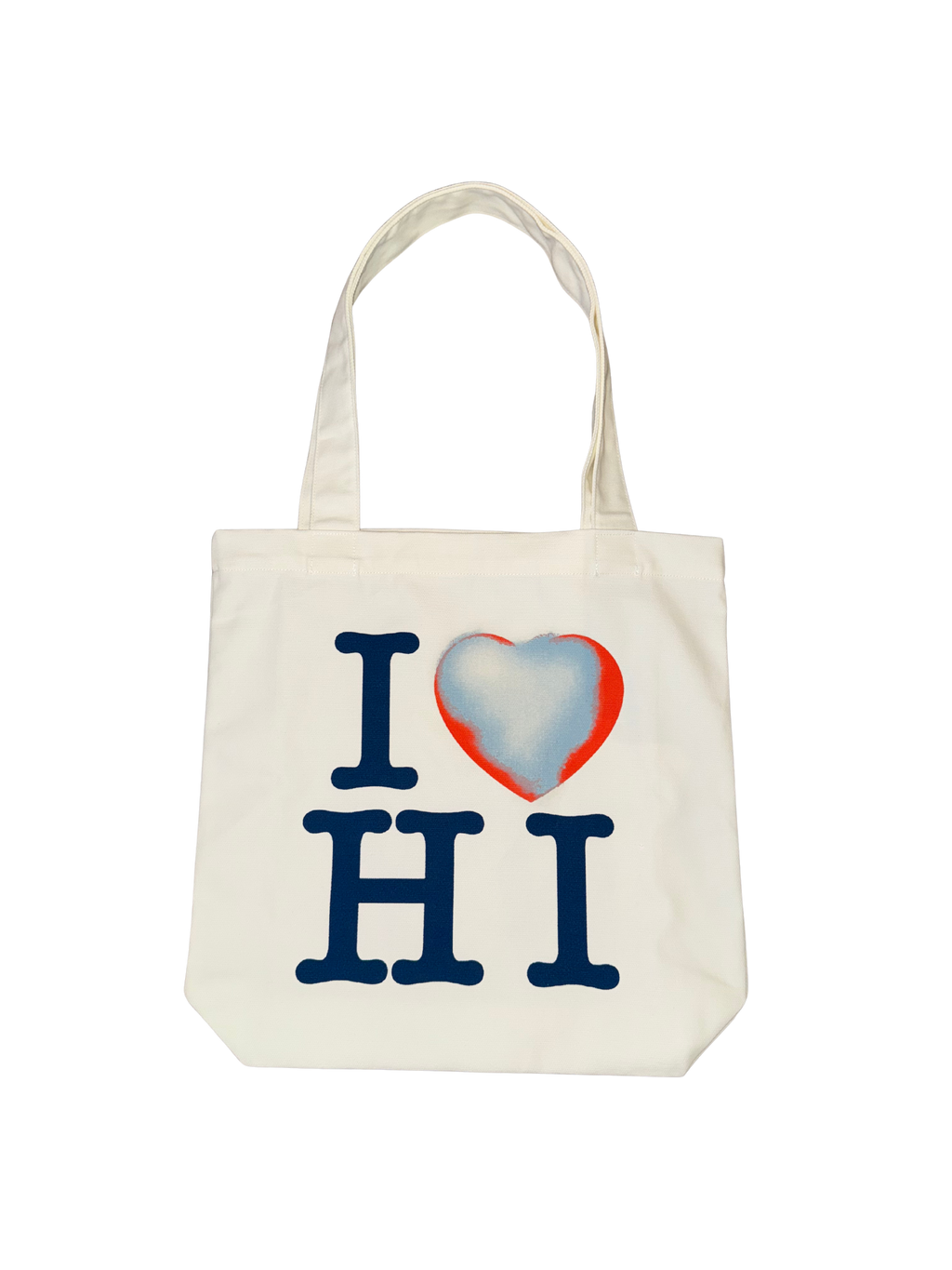 I Heart HI/NY Tote In Coconut