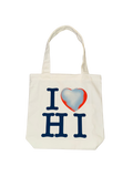 I Heart HI/NY Tote In Coconut