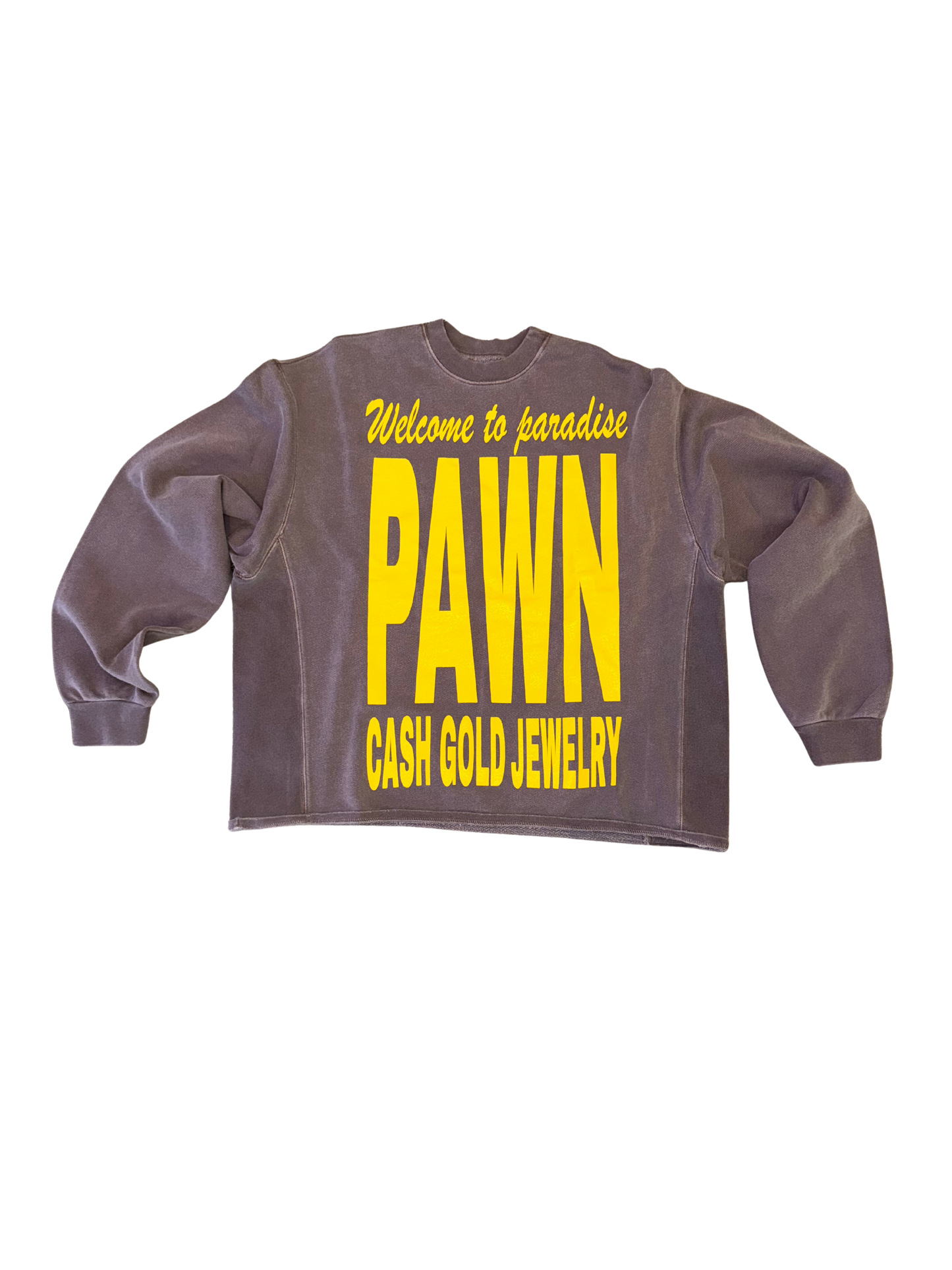 WELCOME TO PARADISE CREWNECK IN POTTING SOIL