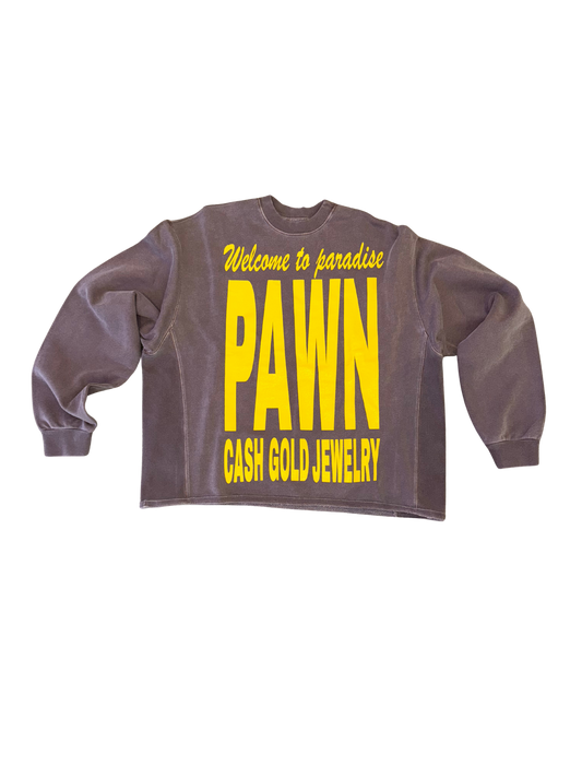 WELCOME TO PARADISE CREWNECK IN POTTING SOIL