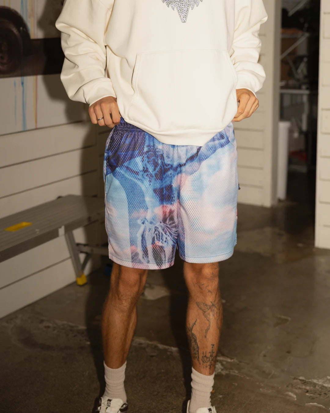 Heaven And Earth Shorts In Blue
