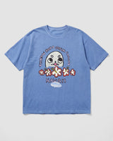 Catch Cracks Box Tee In Lanikai Blue