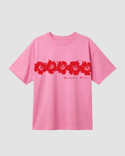 ABC Box Tee In Sweet Pink