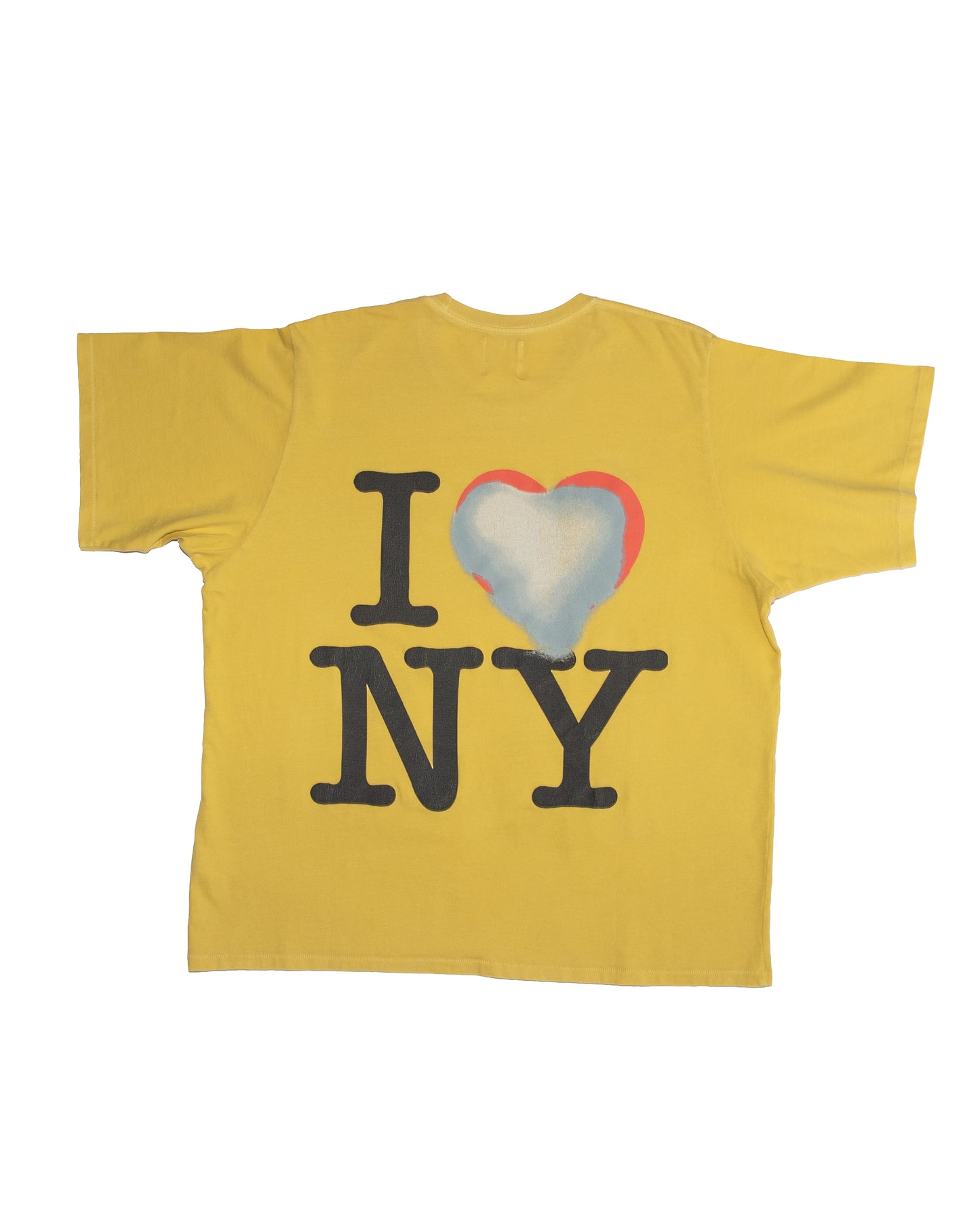 I Heart NY/HI Box Tee in Yellow