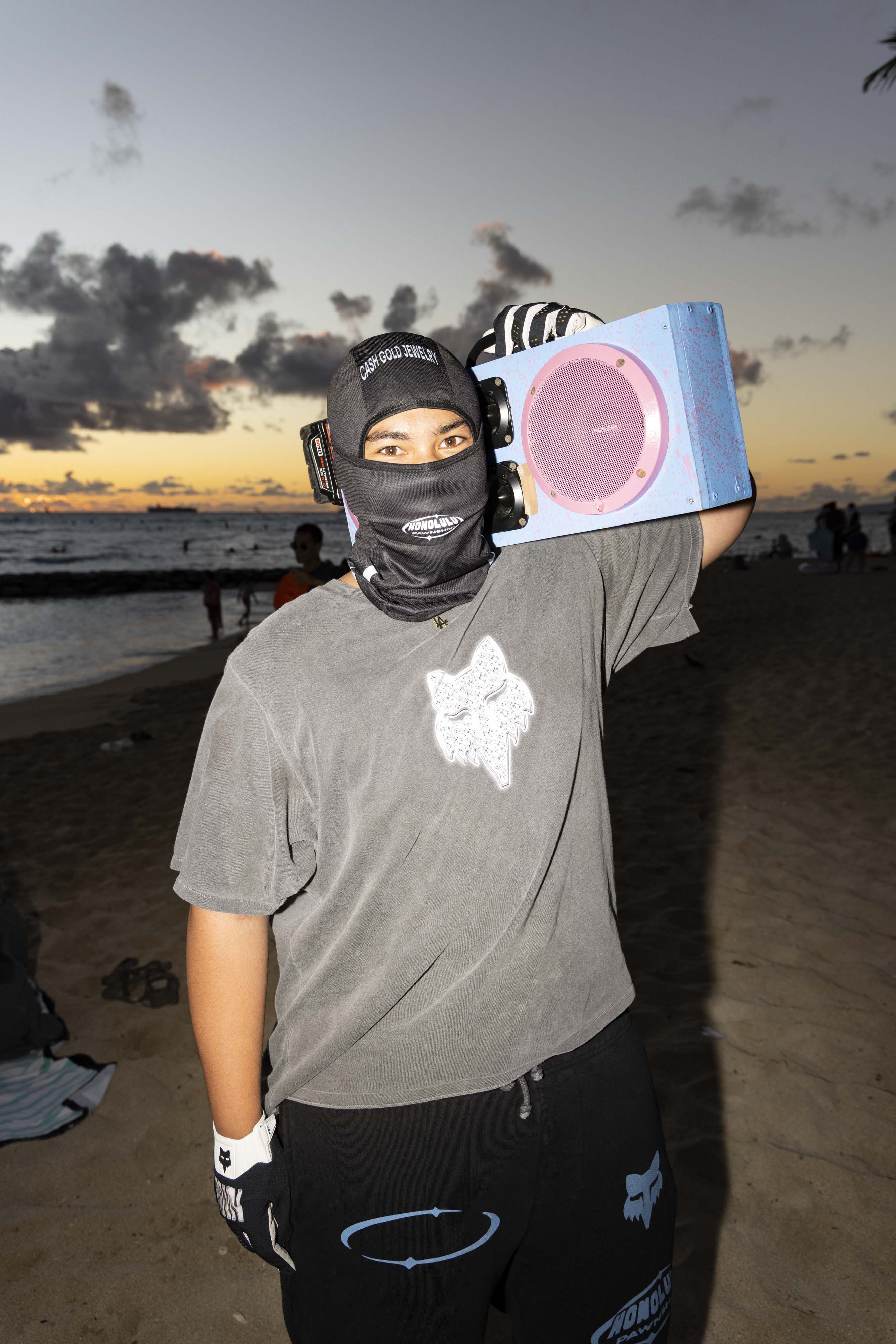 FOX X HPS BALACLAVA IN BLACK